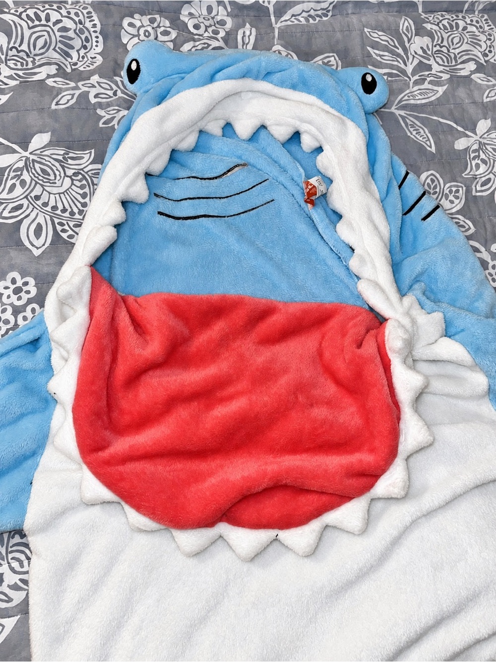 Blue Shark Hooded PJs